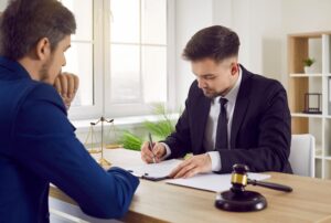 A solicitor helps a client find out how much compensation for a warehouse accident claim they may potentially receive.