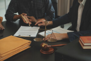 A solicitor helps a client make a scaffolding accident claim 