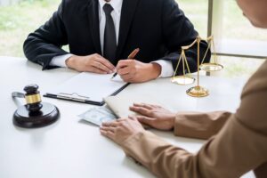 A solicitor explaining how much compensation can apply for a negligence claim against a third party.